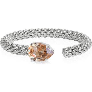 Classic Rope armbånd silk rhodium