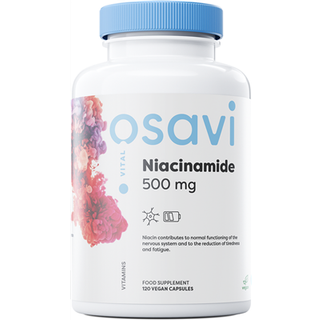 Niacinamid, 500 mg - 120 veganske kapsler