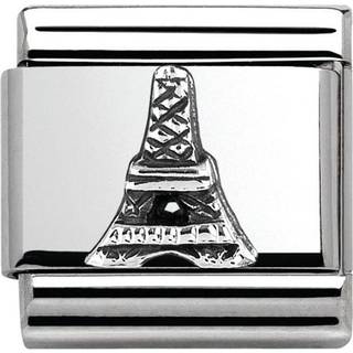 Nomination Silver Eiffel Tower Charm
