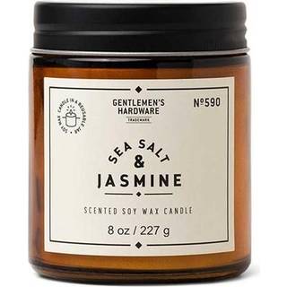 Gentlemen's Hardware Candle Sea Salt & Jasmine - Lys