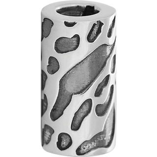 Nordahl Andersen Shape Leopard Oxideret Sølv Halskæde