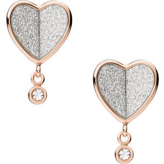 Fossil Mosaic Mother-of-Pearl Stud Women's Earrings JF02906791