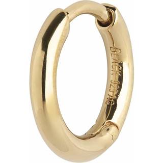 Marco 6 Huggie - Goldplated Silver - Maria Black - Guld One Size