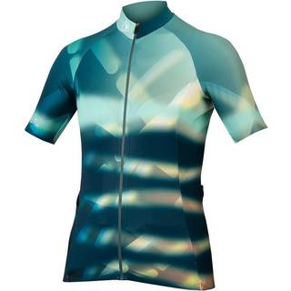 Endura Dam Virtual Texture S/S Jerse Glacierblue
