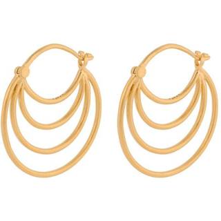 Pernille Corydon Øreringe Silhouette Guld