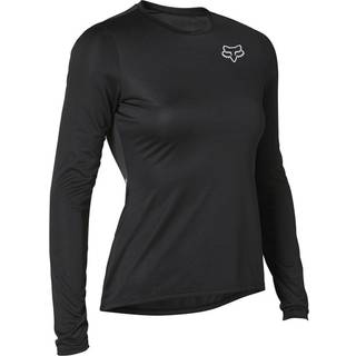 FOX TecBase Langærmet baselayer Sort Til Kvinder - Størrelse Large