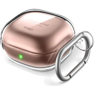 Elago Clear Case kompatibel med Samsung Galaxy Buds Fe (2023) / Galaxy Buds 2 Pro (2022) / Galaxy Buds 2 (2021) / Galaxy Buds Pro (2021) / Galaxy