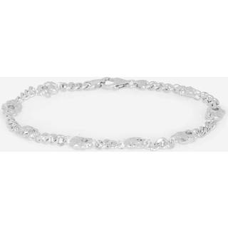 IX Rock Curb Bracelet Silver