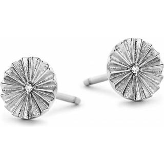 Sunshine Sterling Sølv Ørestikker fra Spirit Icons med Brillanter 0,01 Carat W/VS