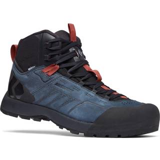 Black Diamond Women's Misson Leather Mid WP Steel Grey/Costal Blue, Steel Grey-Costal Blue, 39