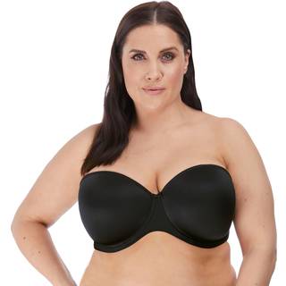 Elomi Smooth Moulded Strapless Bra - Black - I 75