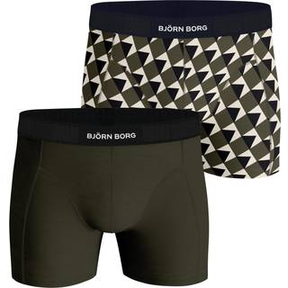 Björn Borg 4-pak Core Boxer - Green Pattern - Small * Kampagne *