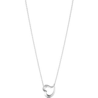 2022 LOVE LEAF HEART halskæde med vedhæng, Georg Jensen, Sterlingsølv