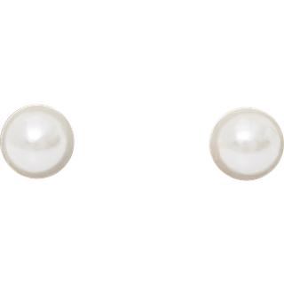 Snö Of Sweden Laney Pearl Earring White 8 mm
