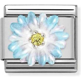 Nomination Light Blue Flower Charm