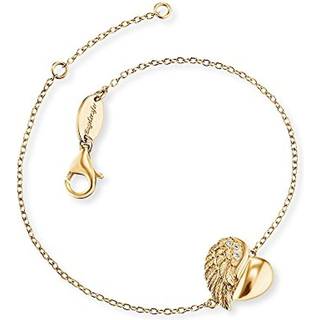 Engelsrufer Armband - Herzflügel - Gold plated - ERB-LILHEARTWING-G - gold