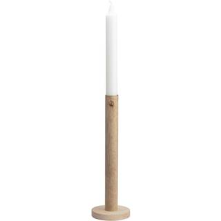 ERNST Ernst lysestage i træ 25 cm Natur
