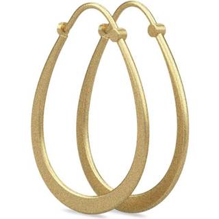 Classic Pear Hoop Earrings