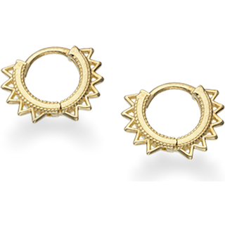 Scrouples Sol Øreringe i 8 Karat Guld 120743