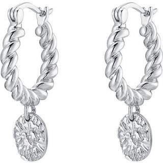 A Lemon Story Alvana Hoops Sterling Sølv Øreringe