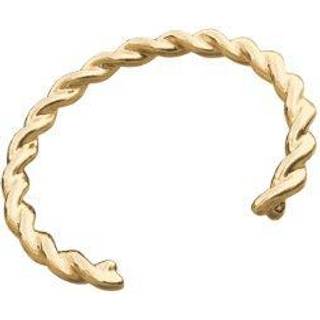 Cuff Twisted Pierce25 14 Karat Guld Ørering fra Nordahl Andersen