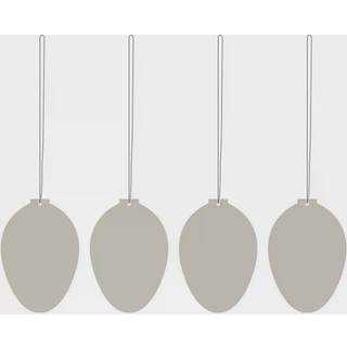Cooee Design Easter Deco æg påskedekoration 4-pak Sand