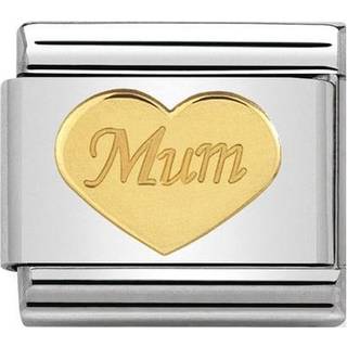 Nomination Gold Mum Heart Charm