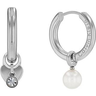 Calvin Klein 35700001 Damen-Ohrringe Creolen Set mit 3 Einhängern Edelstahl