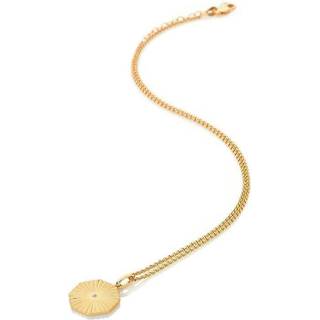 Hot Diamonds Hot Diamonds X Jac Jossa Guld Tone Hope Octagon Pendant halskæde
