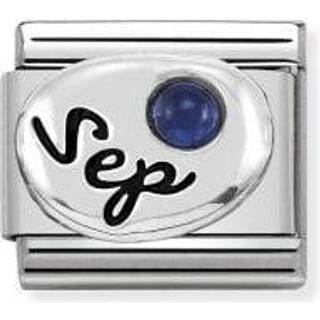Nomination September Sapphire Stone Birthstone Charm - Silver