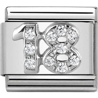 Nomination 18th Birthday Charm - Silver