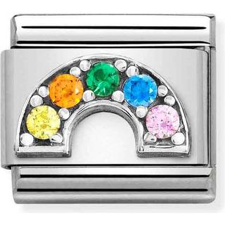 Nomination Silver Rainbow Charm - Multi-colour