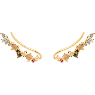 PDPAOLA Euphoria Øreringe 18 kt. Forgyldt Sølv AR01-216-U - Dame - 925 Sterling Silver