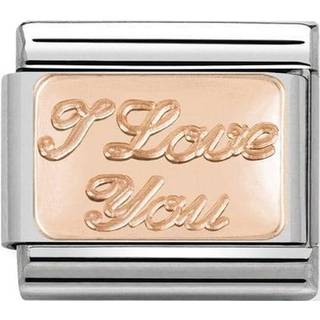 Nomination Rose Gold I Love You Charm