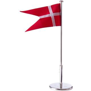 Forkromet Flagstang 30 cm med dåbsfod