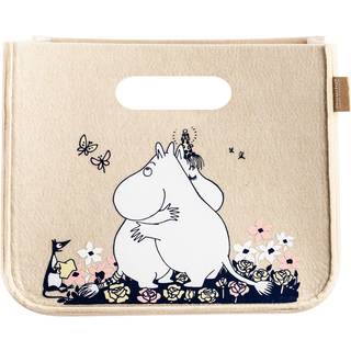Muurla Mumin Hug opbevaringskurv 26x26 cm Beige