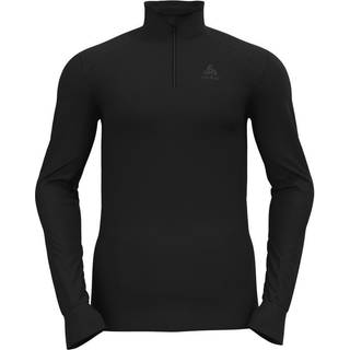 Odlo BL Top Turtle Neck L/S Half Zip Active Warm Syntetisk undertøj Herrer størrelse XL farve sort