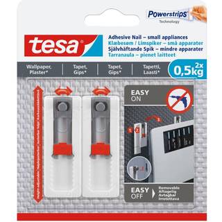 Tesa klæbesøm 2-pak tsms til ophængning på tapet og gips max 0,5kg