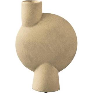 101 Copenhagen Vases - 'Sphere' bubl vase, medium, sand in Sand 100% Ceramic