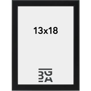 SLIM TRÆ SORT 13X18CM -
