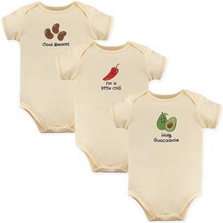 R?rt af Nature Baby Boys Organic Cotton Bodysuits Bodysuit Guacamole 18-24 m?neder os