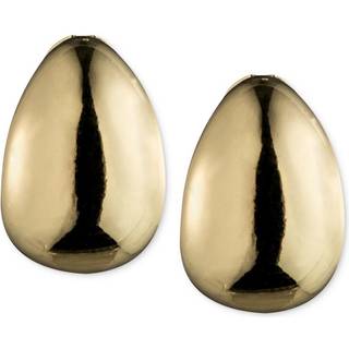 Anne Klein Goldtone Clip Top Hoop Eareringe