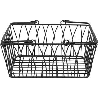 Spectrum Diversificeret Twist Storage Handles Modern Farmhouse D? Cor Farmers tr?dkurv i markedsstil til organisering af badev?relse pantry & h?n