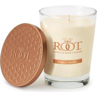 Root Candle Honeycomb Veriglass Duftende bivoks Blend Candle French Vanilla Large