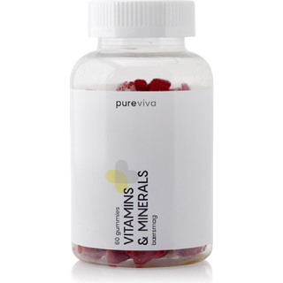 Pureviva Vitamins and Minerals - 60 gummies