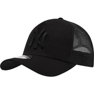 New Era New York Yankees Kids All Black A-Frame Trucker Cap newera kids unisex Black newera kids unisex Black newera kids unisex Black newera kids uni - Youth