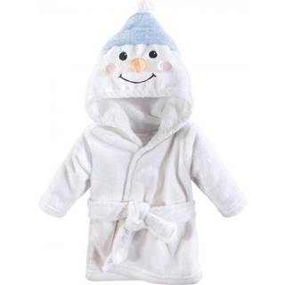 Hudson Baby Unisex Baby Plush Animal Face Bathrobe Snowman 0-9 m?neder
