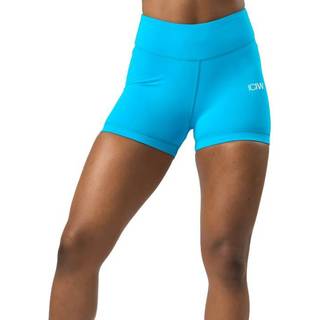 Scrunch V-shape tight shorts Blue