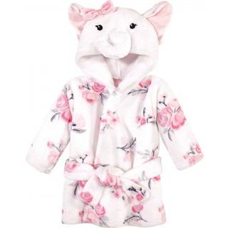 Hudson baby unisex baby plys dyre ansigt badek?be hvid elefant 0-9 m?neder