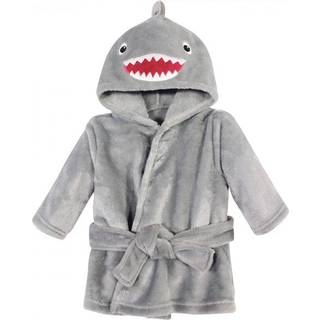 Hudson baby unisex baby plys dyre ansigt badekåbe haj 0-9 måneder
